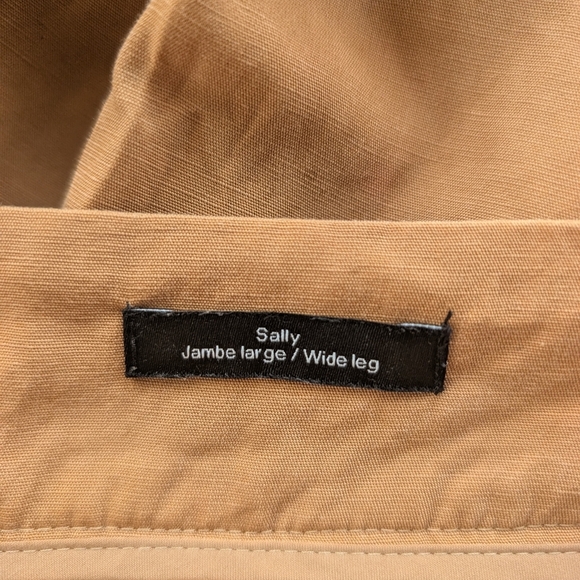 Frank And Oak Sally Wide Leg Fluid Pant Women's 4 - Picture 6 of 11